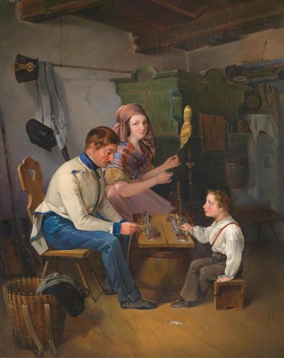 Spiel mit den Zinnsoldaten von Wilhelm Richter